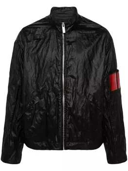 Куртка Stress с жатым эффектом 44 LABEL GROUP, черный