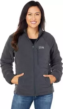 Куртка Stretchdown Jacket Mountain Hardwear, цвет Dark Storm Heather