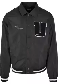 Куртка студенческая URBAN CLASSICS " Urban Classics Men's Sports College Jacket" (1 шт.), без капюшона, черный