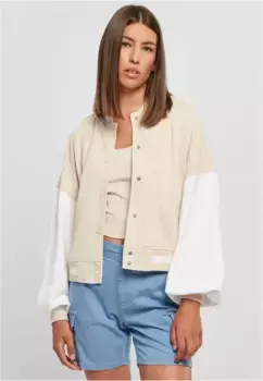 Куртка студенческая URBAN CLASSICS " Urban Classics Women" (1 шт.), без капюшона, белый