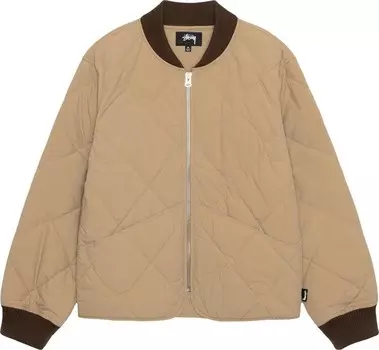 Куртка Stussy 8 Ball Quilted Liner 'Brown', загар
