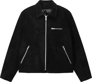 Куртка Stussy 8 Ball Suede Bing Jacket 'Black', черный