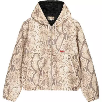 Куртка Stussy Canvas Insulated Work, коричневый