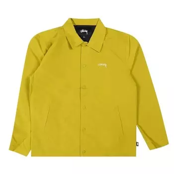 Куртка Stussy Classic Coach Jacket, цвет Citron