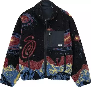 Куртка Stussy Cosmos Reversible Jacket 'Multicolor', разноцветный