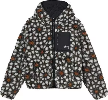 Куртка Stussy Pattern Sherpa Jacket 'Natural', кремовый