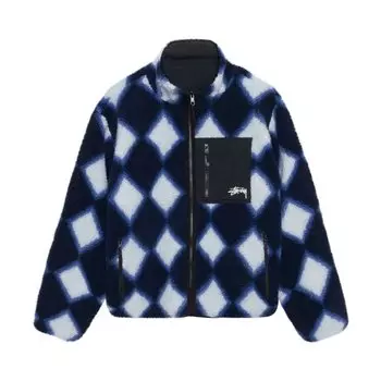 Куртка Stussy Sherpa Reversible 'Purple', разноцветный