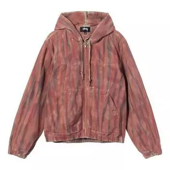 Куртка Stussy Twill Hooded Jacket Unisex, цвет tan