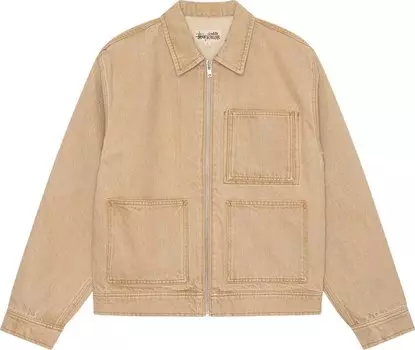 Куртка Stussy Zip Work 'Sand', загар