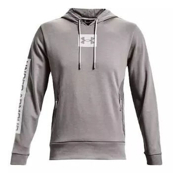 Куртка summit knit hoodie 'grey' Under Armour, серый
