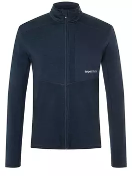 Куртка super.natural Merino Jacke, синий