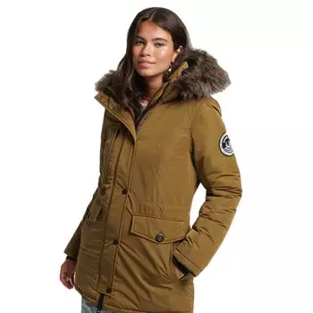 Куртка Superdry Ashley Everest, зеленый