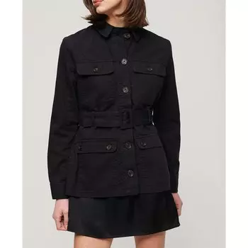 Куртка Superdry Belted Safari, черный
