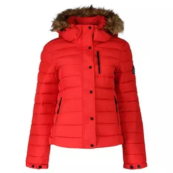 Куртка Superdry Classic Faux Fur Fuji, красный