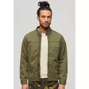 Куртка Superdry Classic Harrington Lightweight, зеленый