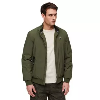 Куртка Superdry Code Training Harrington, зеленый