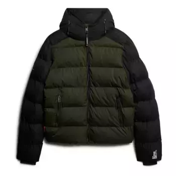 Куртка Superdry Colour Block Sport, зеленый