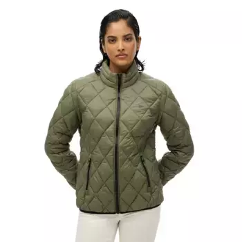 Куртка Superdry Diamond Fuji Lite padded, зеленый