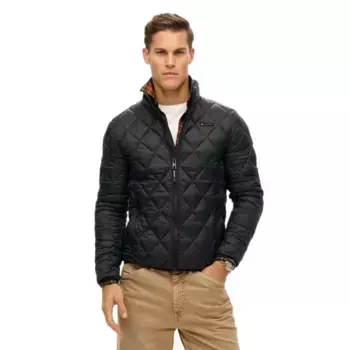 Куртка Superdry Diamond Quilt Fuji Lite, черный