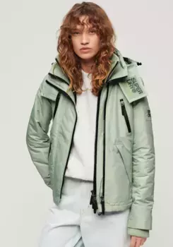 Куртка Superdry для активного отдыха "HOOD MTN WINDBREAKER JKT", зеленый
