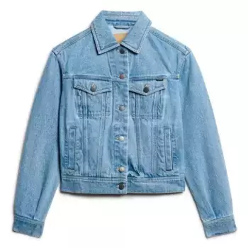 Куртка Superdry Embellished denim, синий