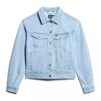 Куртка Superdry Embellished denim, синий