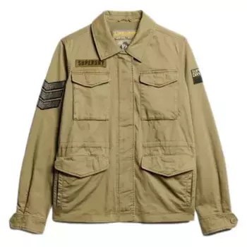 Куртка Superdry Embellished M65 Military, зеленый
