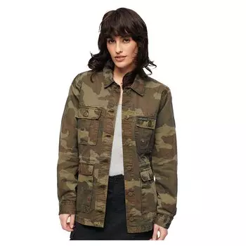 Куртка Superdry Embroidered Military Field, серый