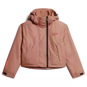 Куртка Superdry Embroidered Windbreaker, розовый