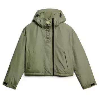 Куртка Superdry Embroidered Windbreaker, зеленый