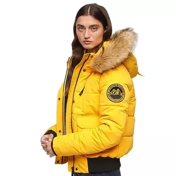 Куртка Superdry Everest Bomber Puffer, желтый