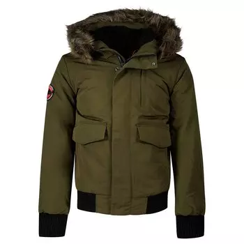 Куртка Superdry Everest Bomber, зеленый