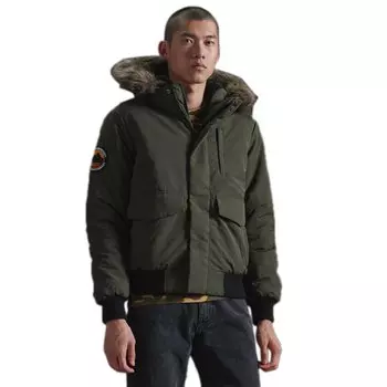 Куртка Superdry Everest Bomber, зеленый