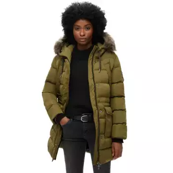 Куртка Superdry Everest Mid padded, зеленый