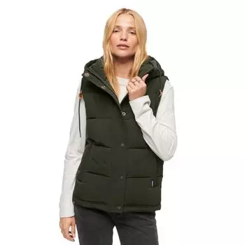 Куртка Superdry Everest Puffer, зеленый