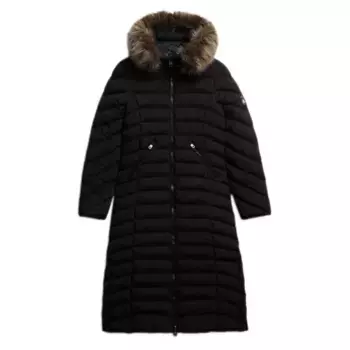 Куртка Superdry Fuji Longline, черный