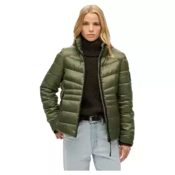 Куртка Superdry Fuji Quilt, зеленый