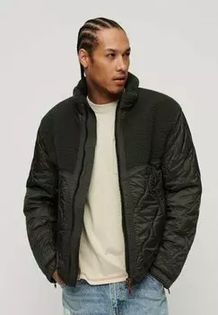 Куртка Superdry ГИБРИД, цвет dark grey green