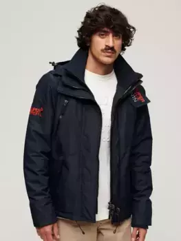 Куртка Superdry Hooded Mountain SD Windbreaker, темно-синий