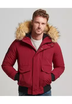 Куртка Superdry ЭВЕРЕСТ, темно-красный