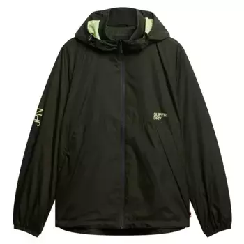 Куртка Superdry Logo Windbreaker, зеленый