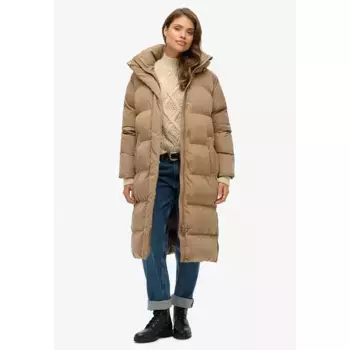 Куртка Superdry Longline ed, коричневый