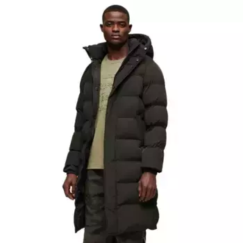 Куртка Superdry Longline, зеленый