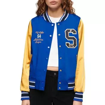 Куртка Superdry Luxe Varsity, синий