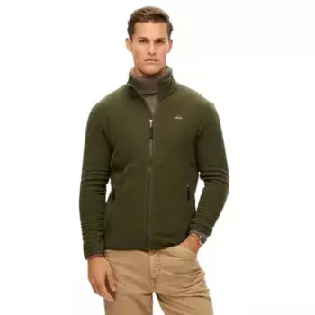 Куртка Superdry M2014195A Fleece, зеленый