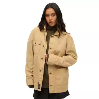 Куртка Superdry Merchant Cotton Work, бежевый