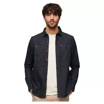 Куртка Superdry Merchant overshirt, синий