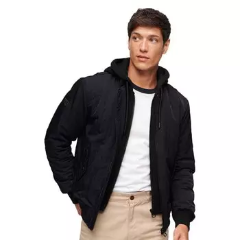 Куртка Superdry Military Bomber, черный