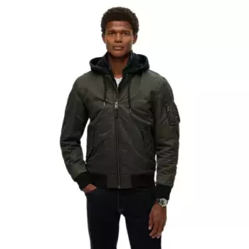 Куртка Superdry Military MA1 bomber, зеленый