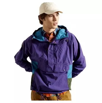 Куртка Superdry Mountain Overhead, фиолетовый